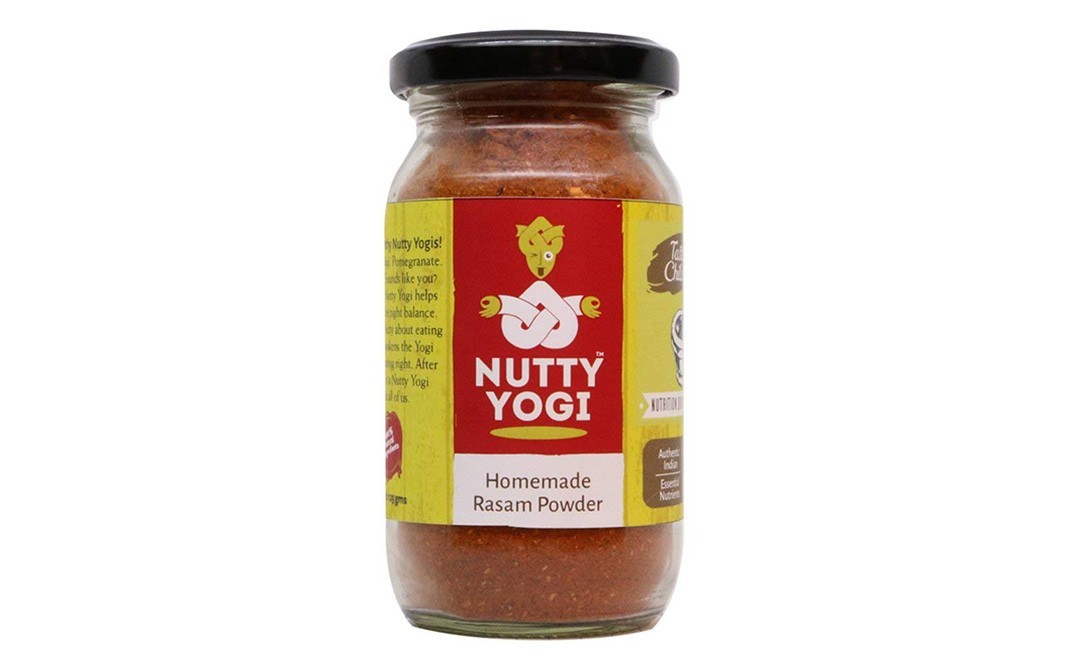 Nutty Yogi Homemade Rasam Powder    Glass Jar  125 grams